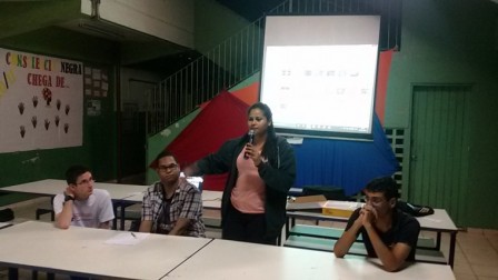 Estudantes do IFSP apresentam algumas ideias sobre o filme “Viagem à Lua de Júpiter”