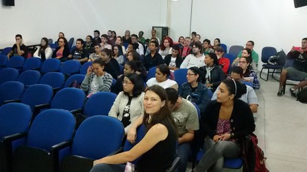 Público presente ao colóquio sobre Etnomatemática
