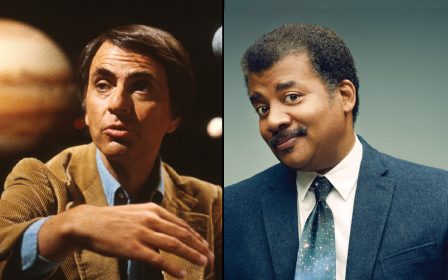 Carl Sagan e Neil deGrasse Tyson