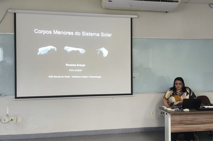Imagem 13 Palestra da professora Rosana Aparecida Nogueira de Araújo