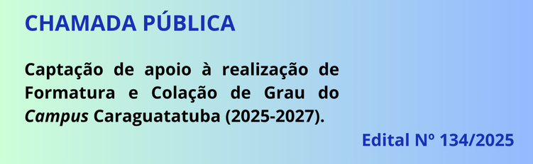 CHAMADA PÚBLICA