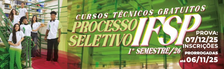 Processo Seletivo - 1º semestre 2026