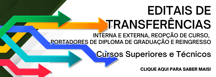 INTERNA E EXTERNA, REOPÇÃO DE CURSO, PORTADORES DE DIPLOMA DE GRADUAÇÃO E DE REINGRESSO