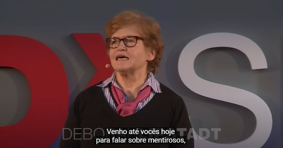 Foto: Professora Deborah Lipstadt