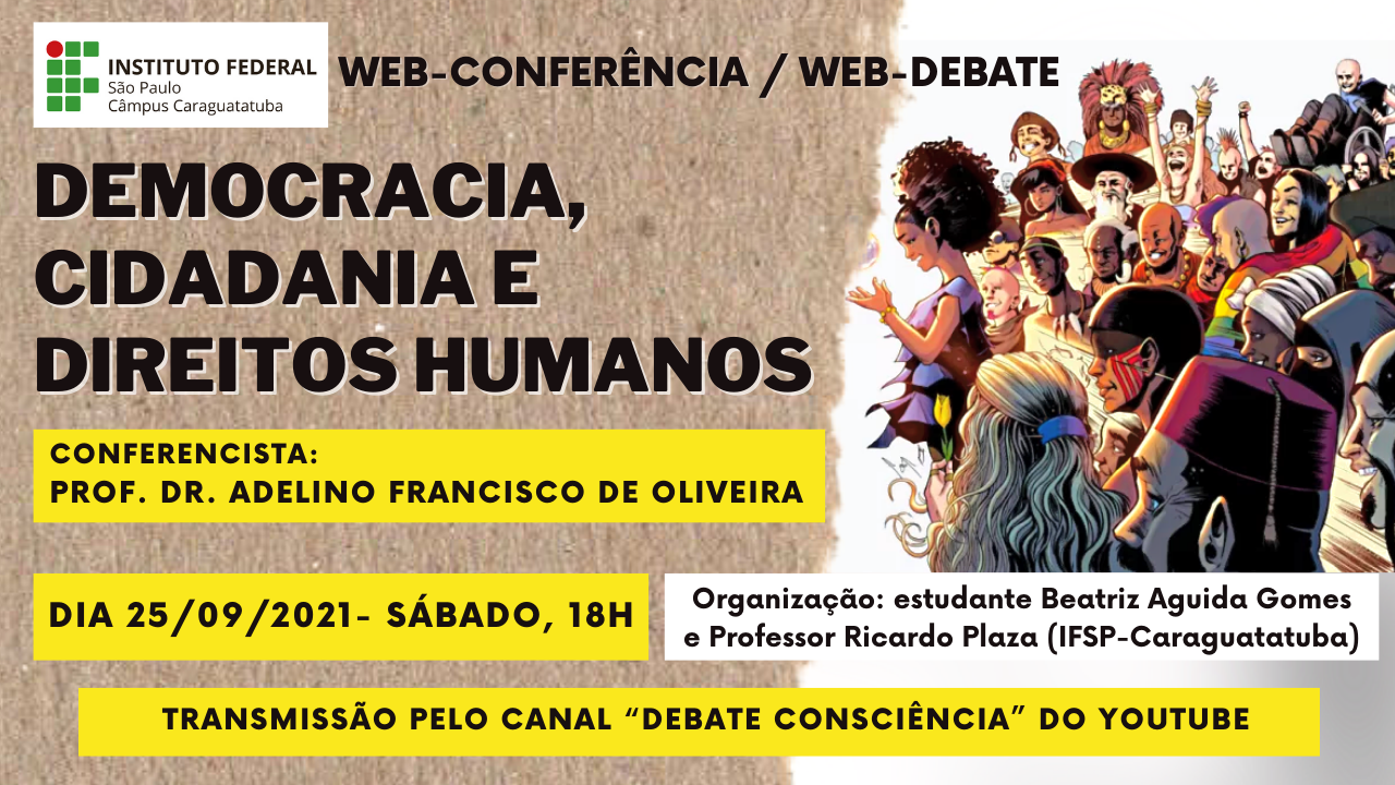 Web - Conferência Debaterá a Democracia, a Cidadania e os Direitos Humanos
