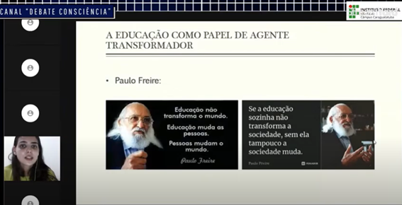 Imagem 5 - Slide sobre Paulo Freire
