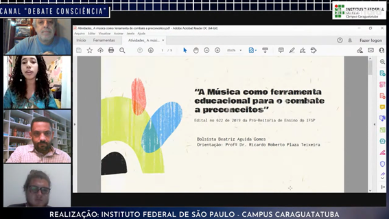 Imagem 6 - Slide apresentado por Beatriz Aguida Gomes
