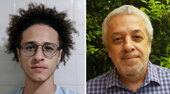 Imagem 1 – Ryan Montemor e professor Ricardo Plaza