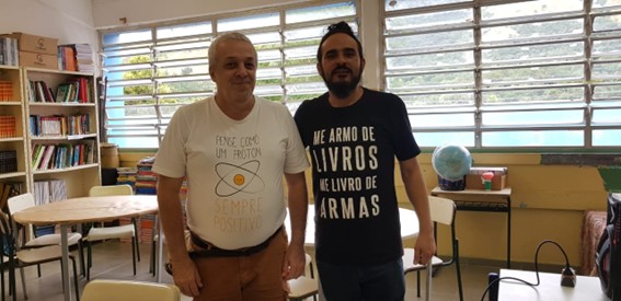 Imagem 3 – Professores Ricardo e Vitor