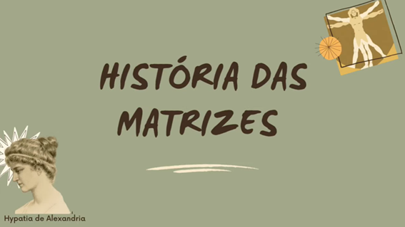 Imagem 5 – Abertura de um vídeo sobre História das Matrizes do professor Claudio Possani
