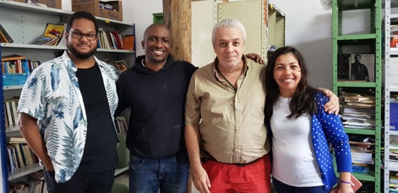 Imagem 7 – Professores João, Alex, Ricardo e Andryelly