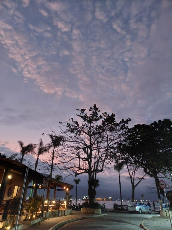 Imagem 16 – Entardecer na Ilhabela em foto tirada por Nicoli