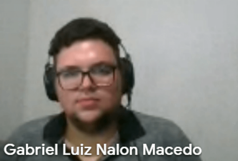 Imagem 1 – Professor Gabriel Luiz Nalon Macedo