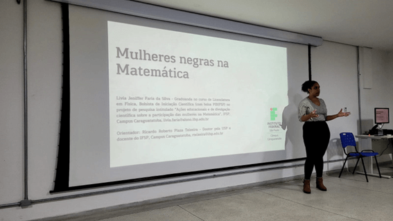 Imagem 6 – Apresentação de Livia Jeniffer Faria da Silva