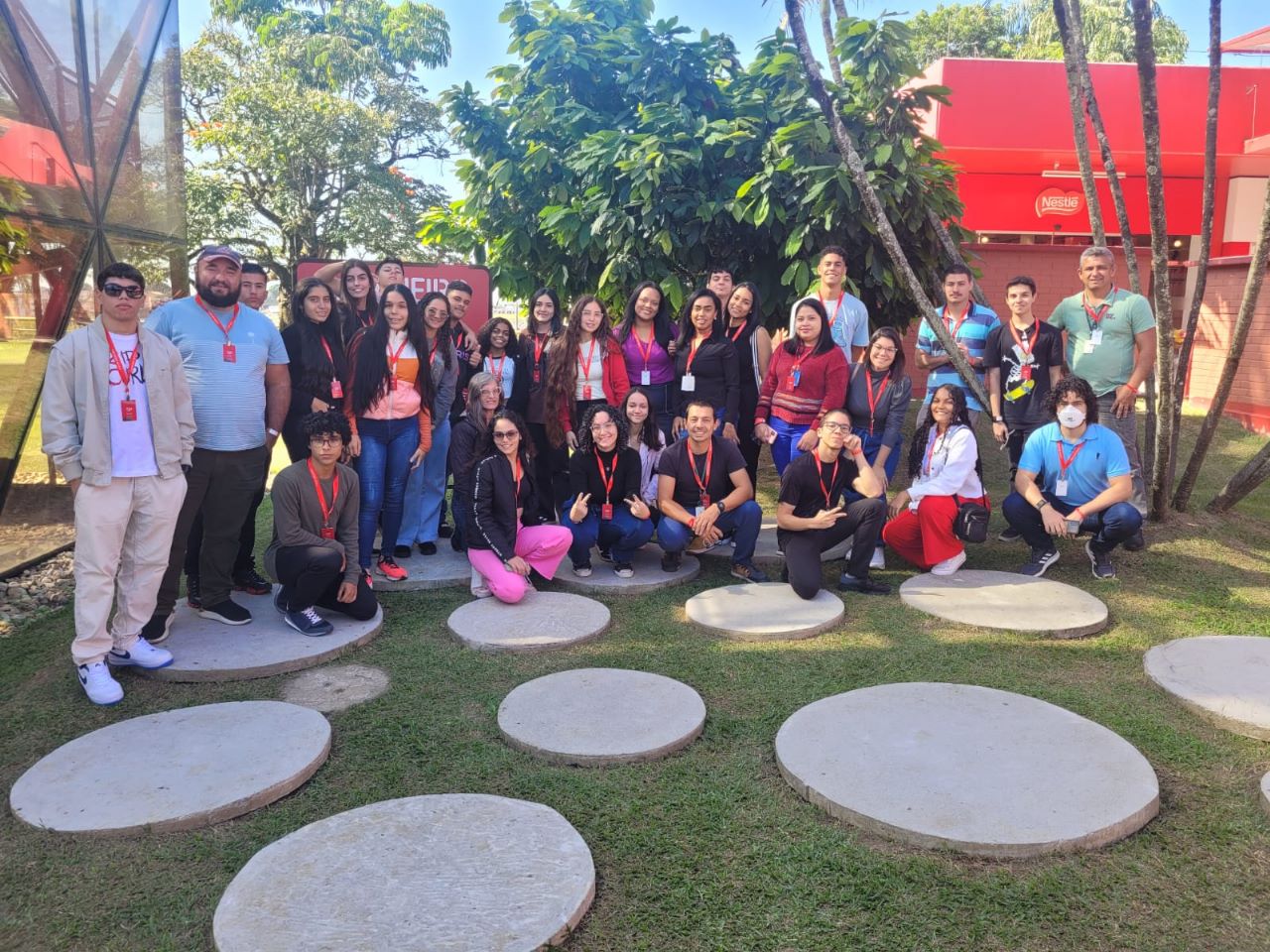 Imagem 1 - Estudantes do 2º módulo do curso técnico em administração