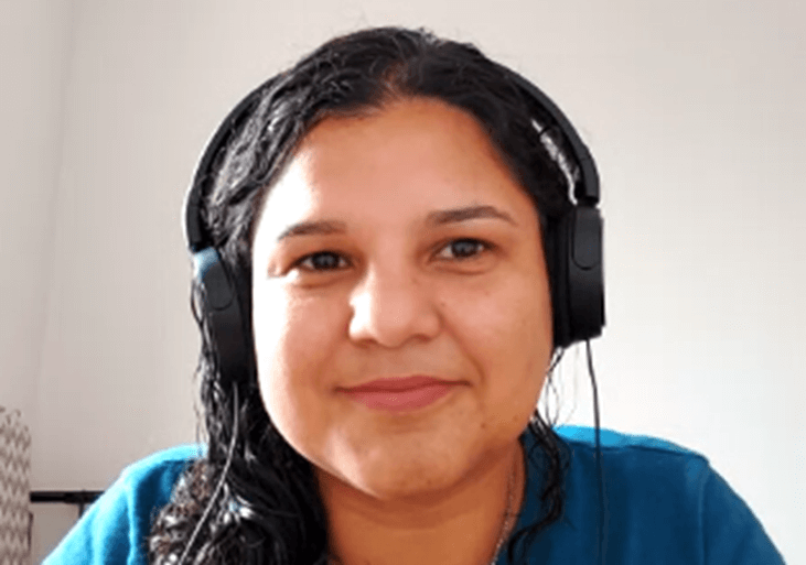 Imagem 1 – Professora Carla Rodrigues Almeida