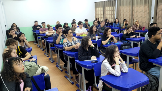 Imagem 1 – Público presente na quinta-feira na sala C103
