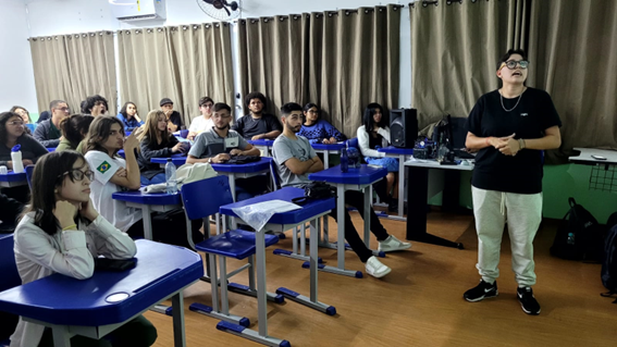 Imagem 13 – Ana Clara em sua apresentação na quinta-feira