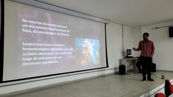 Imagem 26 – Davi em sua apresentação na sexta-feira