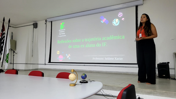 Imagem 1 – Professora Jadilene Rodrigues Xavier