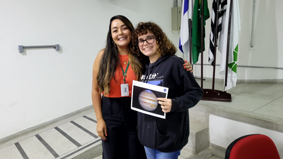 Imagem 6 – Jadilene e Leticia