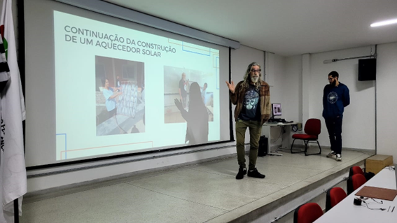 Imagem 3 – Apresentação do professor Osvaldo