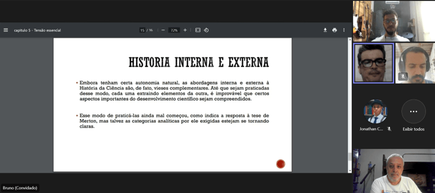 Imagem 4 – Slide apresentado por Bruno