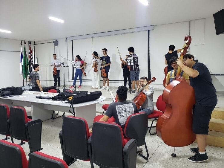 Imagem 1 - Participantes do Projeto Camerata