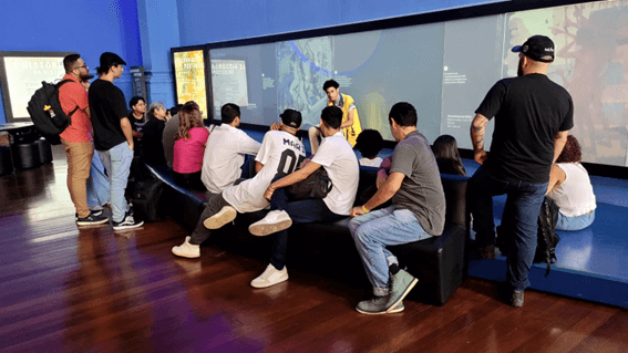 Imagem 16 – Roda de conversa sobre arte