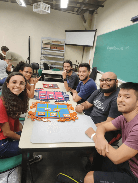 Imagem 29 – Alunos em atividade do CAEM