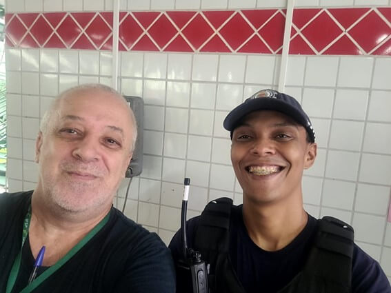 Imagem 15 – Professor Ricardo e Daniel