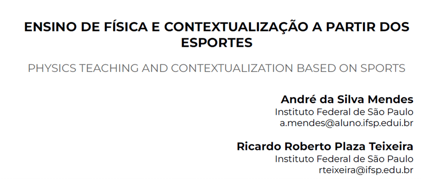 Imagem 4 – Início do artigo publicado nos Caderno de Educação Básica
