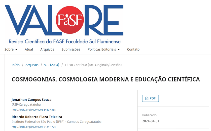 Imagem 2 – Artigo publicado no site da Revista Valore