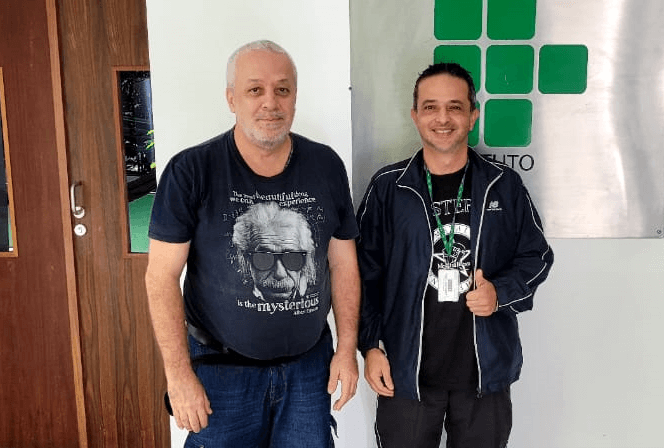 Imagem 5 – Ricardo Plaza e Manoel Martins
