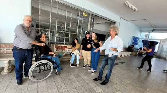 Imagem 34 – Ricardo, Livia, Yasmin, Michele, Kamily e José Humberto