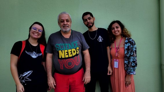 Imagem 3 – Patricia, Ricardo, José Walter e Alicia 