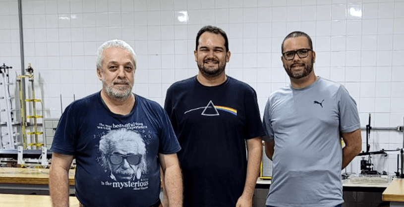 Imagem 5 – Professores Ricardo Plaza, André Amarante e José Roberto