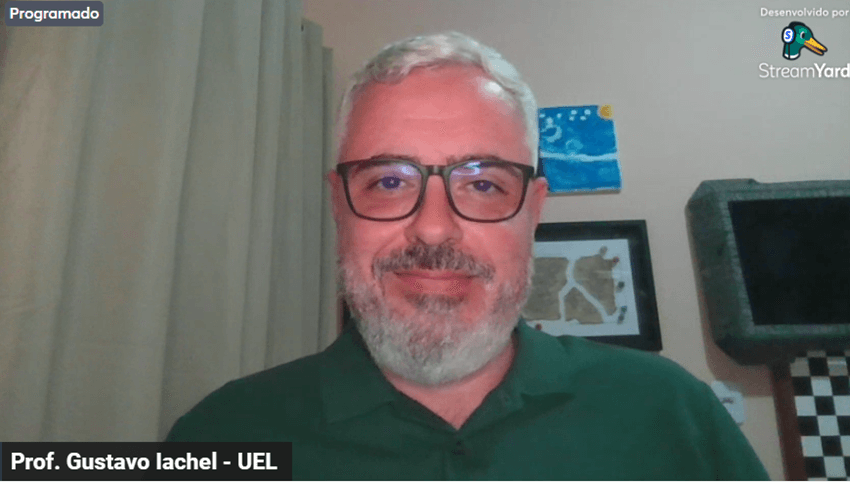 Imagem 1 – Professor Gustavo Iachel