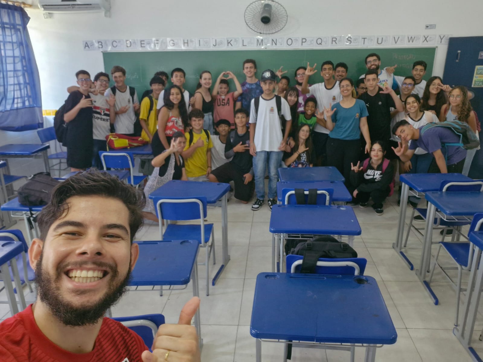 Figura 3: Sala aula