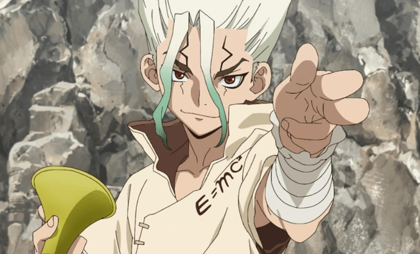 Imagem 4 – Cena do anime Dr. Stone