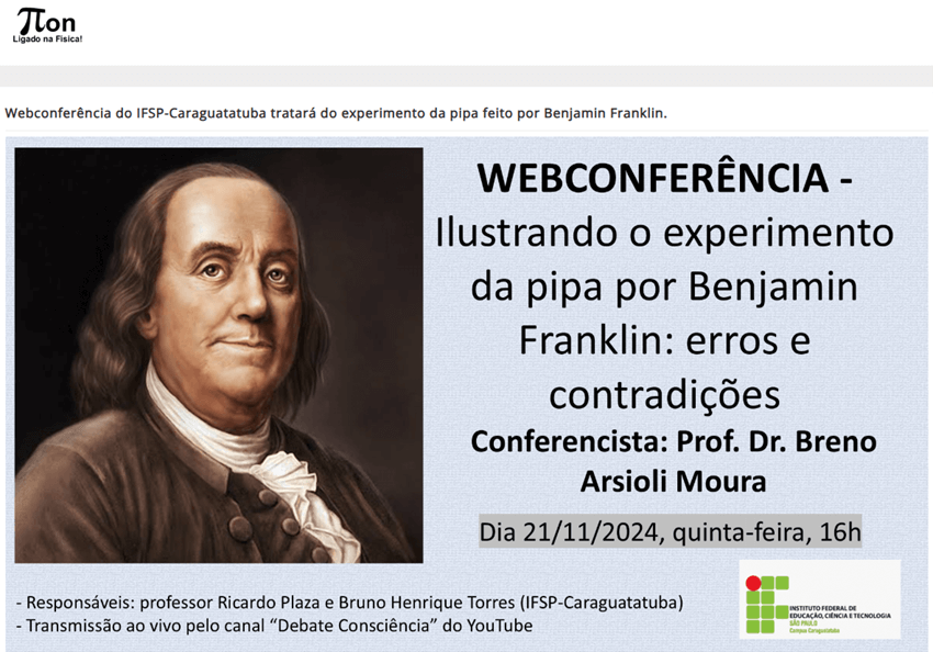 Imagem 7 – Portal Pion da SBF com divulgação deste evento