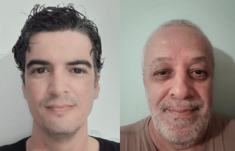 Imagem 1 – Bruno Henrique Torres e professor Ricardo Plaza