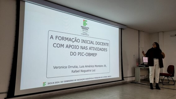 Imagem 16 - Veronica Orrutia Mariano Lourenço em sua segunda apresentação