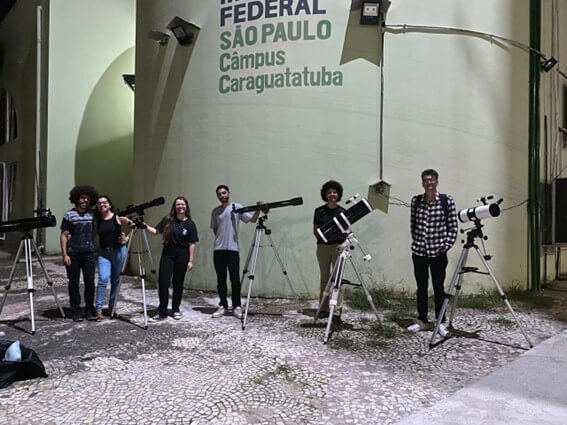 Imagem 1 – Vicente, Alícia, Patricia, José Walter, Mikaely e Bruno