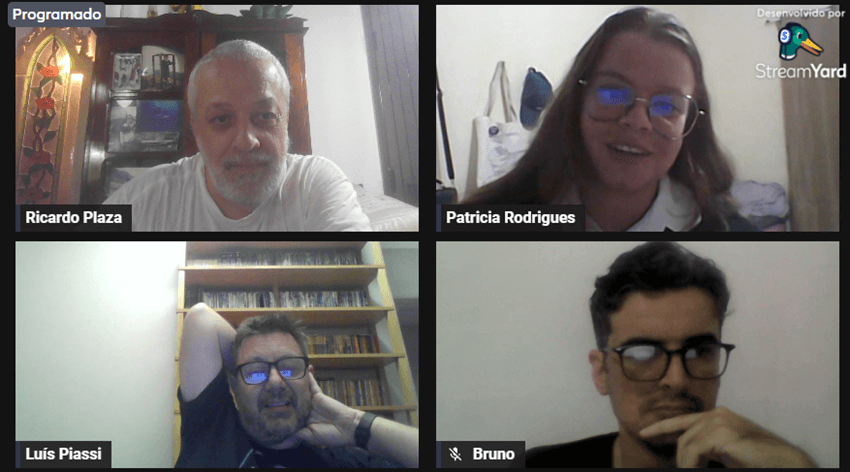 Imagem 2 – Ricardo Plaza, Patricia Rodrigues, Luís Paulo Piassi e Bruno Torres
