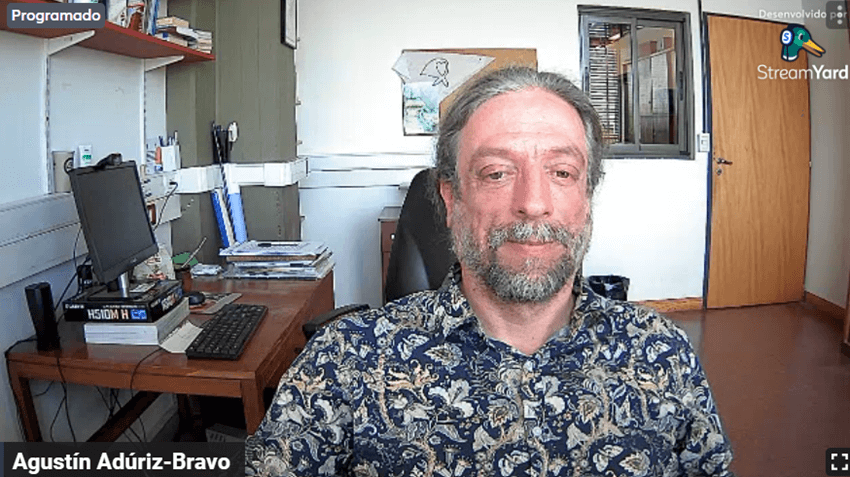 Imagem 1 – Professor Agustín Adúriz-Bravo
