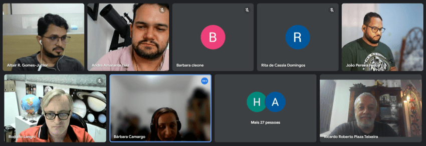 Imagem 2 – Participantes da reunião