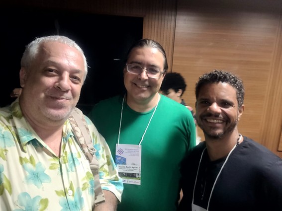 Imagem 2 – Professores Ricardo Plaza, Ricardo Rechi e Allan Ribeiro