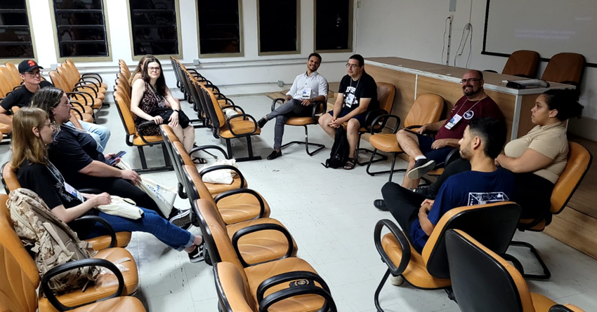 Imagem 4 – Alguns dos participantes do Encontro Nacional das Licenciaturas em Física dos Institutos Federais
