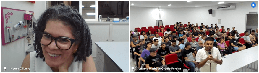 Imagem 3: Participação do público presente